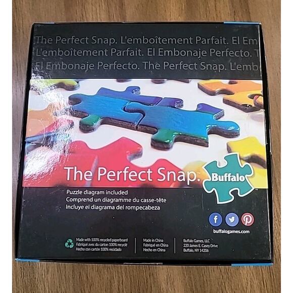 Buffalo Games - The Dramatic Night 1000 Piece Jigsaw Puzzle, 26.75"L X 19.75"W - Picture 5 of 6